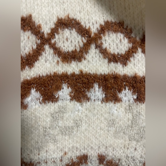 Varley Cai Fairisle Half Zip  Whitecap Size S NWT - Picture 11 of 13